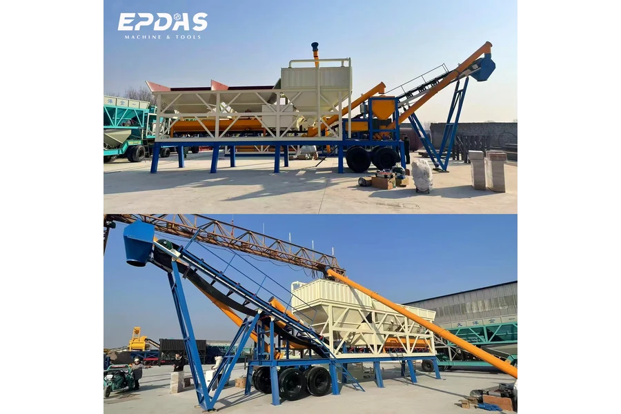 Dry Mix Concrete Batching Plant category illustration